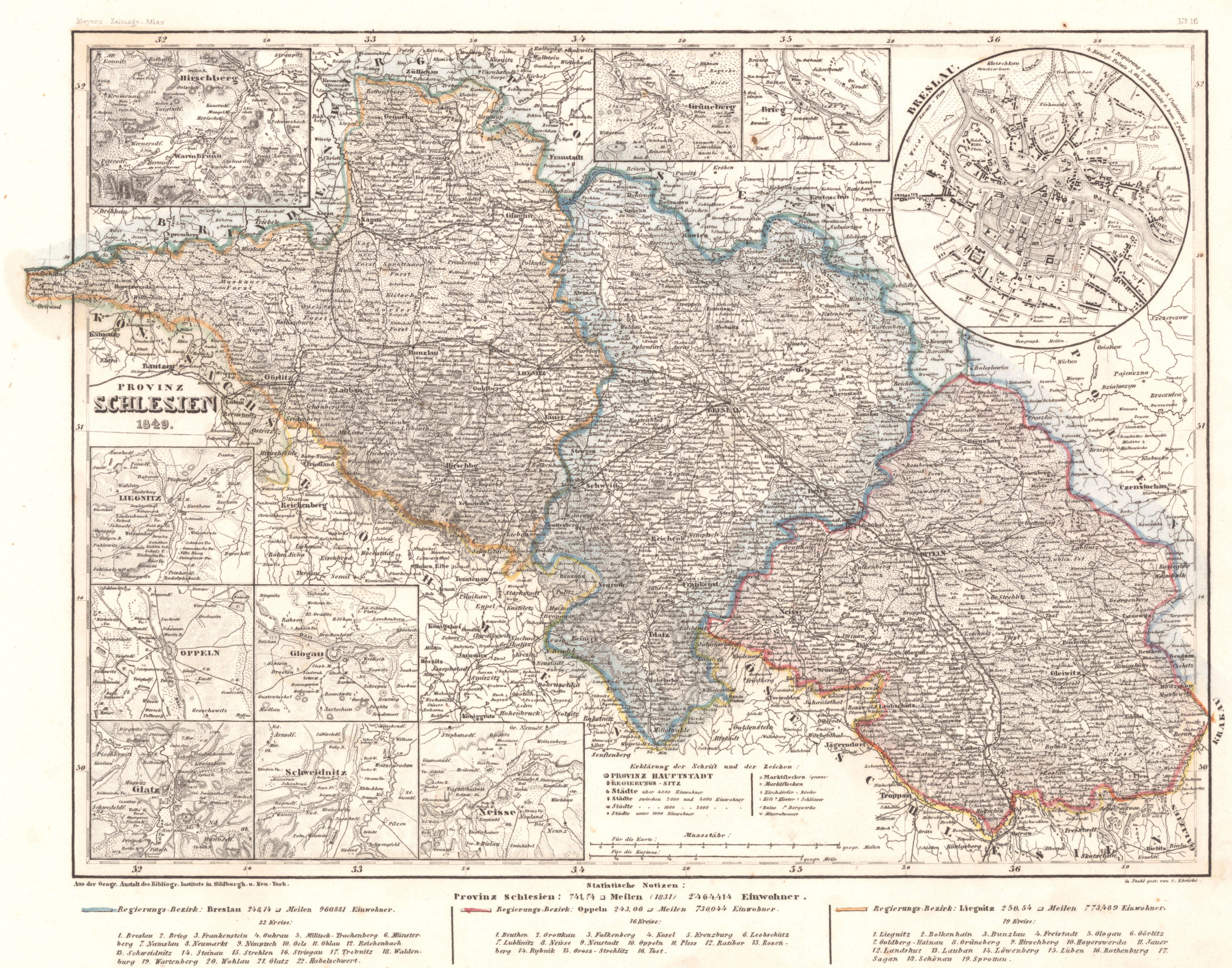 Krain-Istrien Kroatien Alpen Italien Alte historische Landkarte 1890 M4 